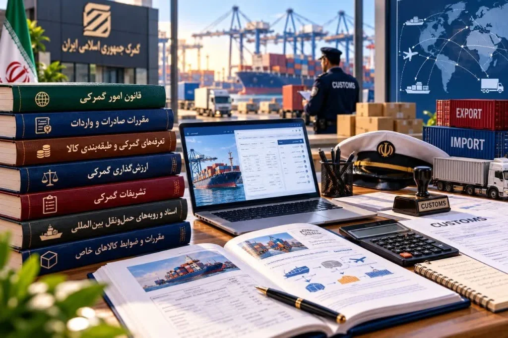 دوره جامع آمادگی آزمون کارگزاری گمرک